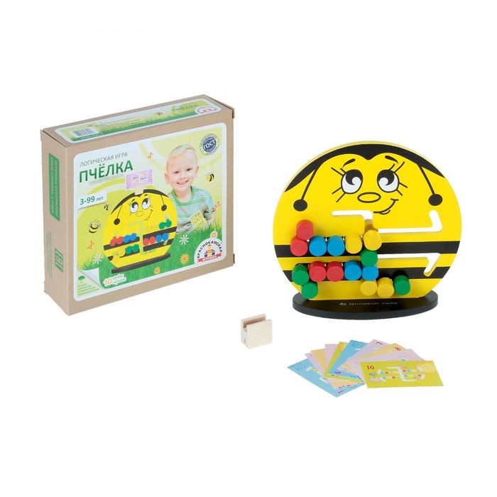 Игрушки Деревянные игрушки Краснокамская игрушка Артикул ЛИ-04 в коробе: 14